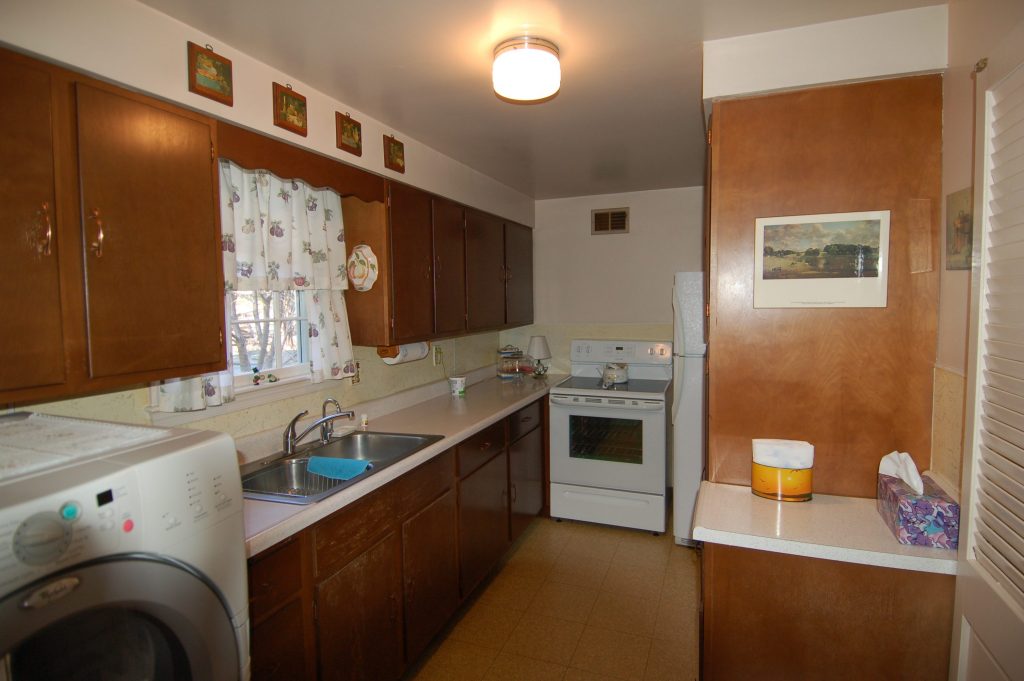 kitchen before remodel