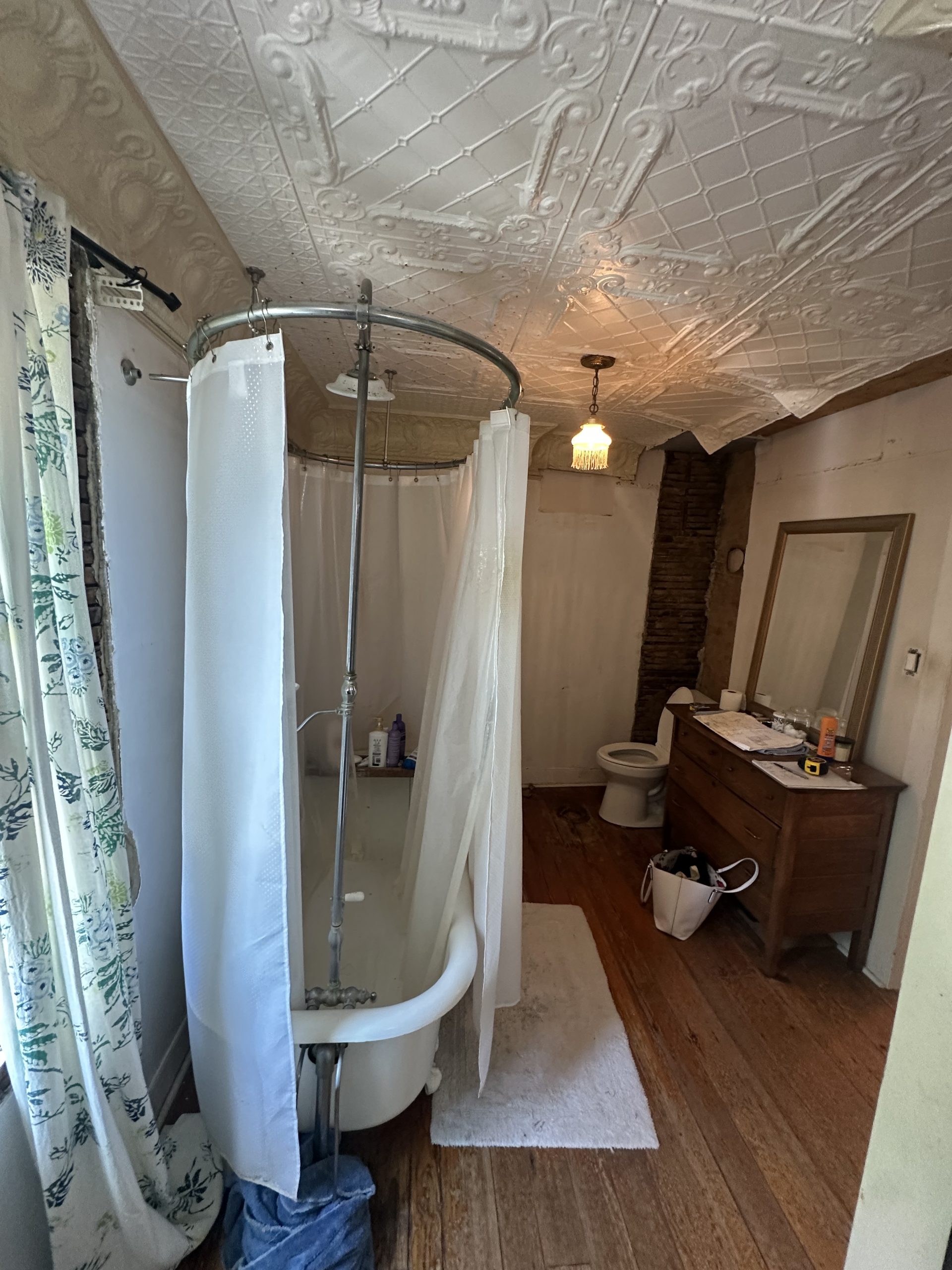before primary bathroom